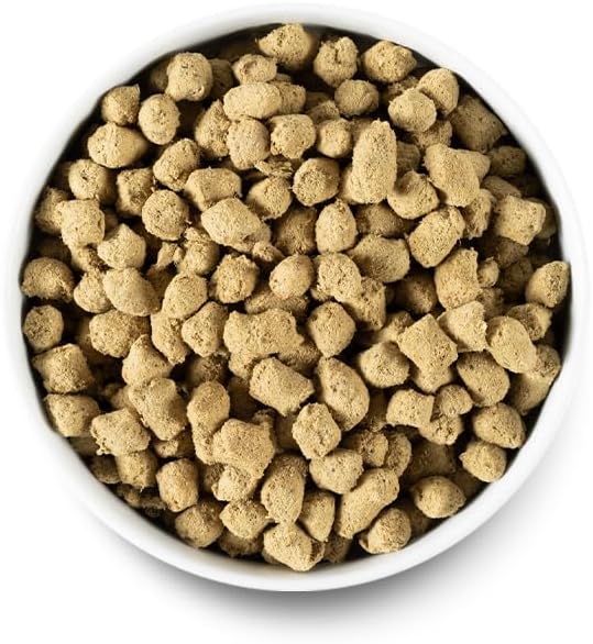 Open Farm, Freeze Dried Raw Dog Food, Morsels with 95% Meat, Organs & Bone, Organic Produce & Superfoods, Complete Meal or Freeze Dried Dog Food Topper, Pork Recipe, 22oz Bag
