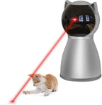 Laser Cat Toys for Indoor Cats,The 4th Generation Real Random Trajectory Motion Activated Rechargeable Automatic Cat Laser Toy,Interactive Cat Toys for Bored Indoor Adult Cats/Kittens (Gray)