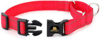 PLUTUS PET Reflective Martingale Collar with Quick Snap Buckle,No Pull Dog Choker Collar for Small Medium Large Dogs,XS,Red