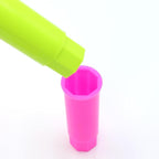 NACOCO Pet Standing Water Dispenser - Cat Dog Standing Detachable Pole Automatically Feeding Water Height Adjustable(Green/Red/Yellow Adjustable Rods, Green Water Tap)