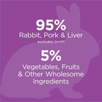 Instinct Original Grain Free Real Rabbit Recipe Natural Wet Canned Cat Food, 3 oz. Cans (Case of 24)