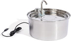 The KittySpout Stainless Steel Wireless Cat Water Fountain, 4L/108oz