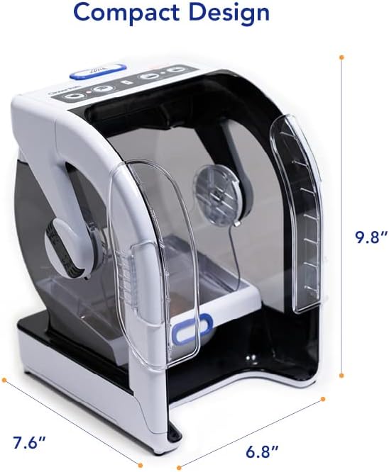 Closer Pets MiBowl Automatic Selective Microchip Smart Pet Feeder (CP500) - BPA and BHT Free Bowl with Enclosed Back for Small to Medium Cats and Small Dogs, White