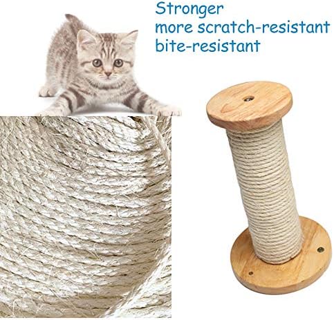 La La Pet® 3Pcs Wood Cat Scratching Post Cat Shelf Board Floating Cat Perch Cat Climber Cat Scratcher Wall Cat Furniture Cat Climber Bed Tower Tree
