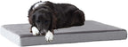 Barkbox Orthopedic Dog Bed with Memory Foam, Premium Comfort for Dogs and Puppies, Dog Beds for Joint Relief and Restful Sleep, Durable and Easy to Clean - Grey, Medium