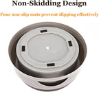 Dog Water Bowl 25oz No Spill Pet Water Bowl Large Capacity Slow Water Feeder, Spill Proof Pet Water Dispenser Vehicle Carried Slow Drinking Travel Water Bowl for Dogs/Cats/Pets (Green)