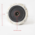 SHENGOCASE 4-Pack Cat Tree Replacement Post 13.8" L, 3.15" Ø Pole with M10 Bolt, Cat Tower Relacement Post, DIY Cat Scratching Post Replacement Part Pole…