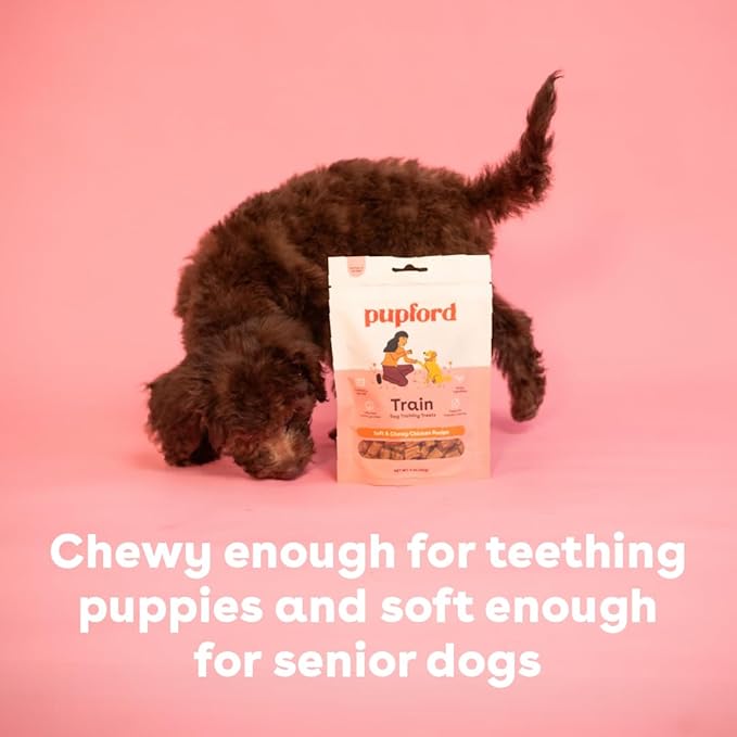 Pupford Soft & Chewy Training Treats for Dogs & Puppies (Pork, 5 oz)