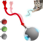 2026 New Interactive Cat Toys for Indoor Cats, Kitten Toys to Relieve Boredom for Indoor Cats (Grey)