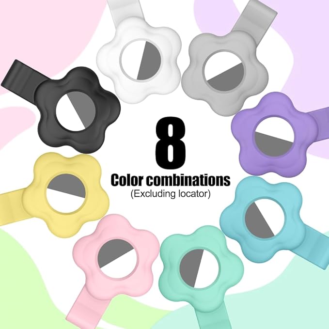 Personalized Safety Elastic Cat Collars with Bell Soft Silicone Cover for Air Tag,Laser Customized Stretch Kitten Collars for Girls Boys Cats (White)