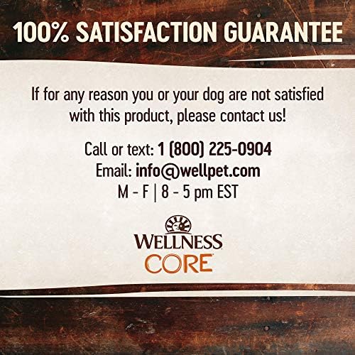 Wellness CORE+ (Formerly RawRev) Natural Grain Free Dry Dog Food, Original Turkey & Chicken with Freeze Dried Turkey, 20-Pound Bag