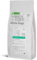 Nature's Protection Superior Care White Dogs Grain-Free Dry Dog Food - High Protein, Tear Stain Dog Food for All Breeds Light Coated All Life Stages Dogs, Fresh Pet Meal, Insect, 22 lb