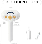 Pet Steam Brush for Dog & Cat – 3-in-1 Spray Hair Removal Comb – Steam for Shedding & Grooming – Water Brush for Long & Short Haired Pets – Spritz Defur Comb