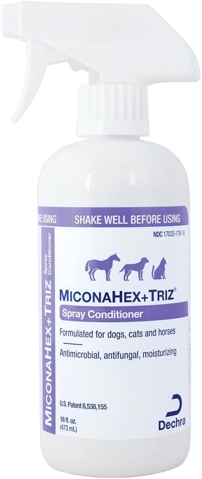 MiconaHex+Triz Spray for Dogs, Cats and Horses, 16 fl oz