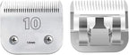 2 Pack 10 Dog Grooming Clipper Blade,Compatible with Andis, Wahl, Oster Dog Clippers,Size 1.5mm