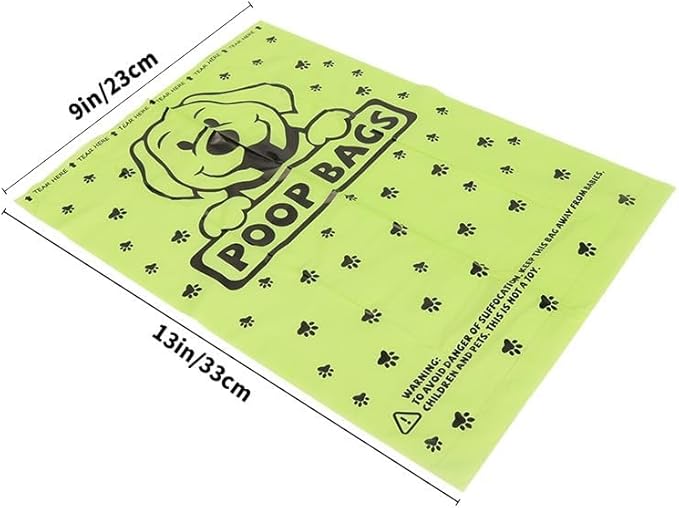 240 Dog Poop Bags | Certified Compostable| Eco-friendly Pet Waste Bags with Dispenser |16 Rolls of Plant Based, Extra-thick, leak-proof and odor-proof Bags | Good for Dogs, Cat's Litter, Kid's Diapers