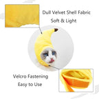 5 Pcs Cat Hats for Cats Only,Cute Lion Mane Bunny Frog Banana Bear Adjustable Headwear for Kittens,Easter Halloween Costume Accessory Headwear(Adorable Style)