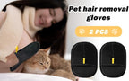 2pcs Pet Hair Removal Glove for Cats Dogs,2025 Electrostatic Pet Hair Remover Grooming Removal Gloves for Pets Hair,Hair Remover Gloves for Couch Clothes Carpet Bed Furniture Pet Grooming
