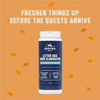 Rocco & Roxie Litter Box Odor Eliminator, Best Natural Urine Deodorizer, Cat Box Deodorizer, Smell Control, Odor Absorber, Safe for Kitty, 12 oz