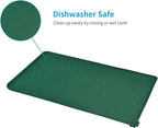 AUDWUD Silicone Waterproof Pet Feeding Mats,Anti Slip Bowl Pad,Dog Mat for Food and Water