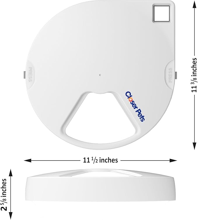 Cat Mate/Closer Pets Replacement Feeder Bowls and Lids (C500 Lid)