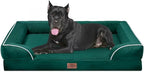 Comfort Expression Orthopedic Dog Bed Waterproof, XXL Dog Beds for Oversized Dogs, Washable Dogs Sofa Bed with Removable Cover & Non-Slip Bottom(XX-Large,Emerald)