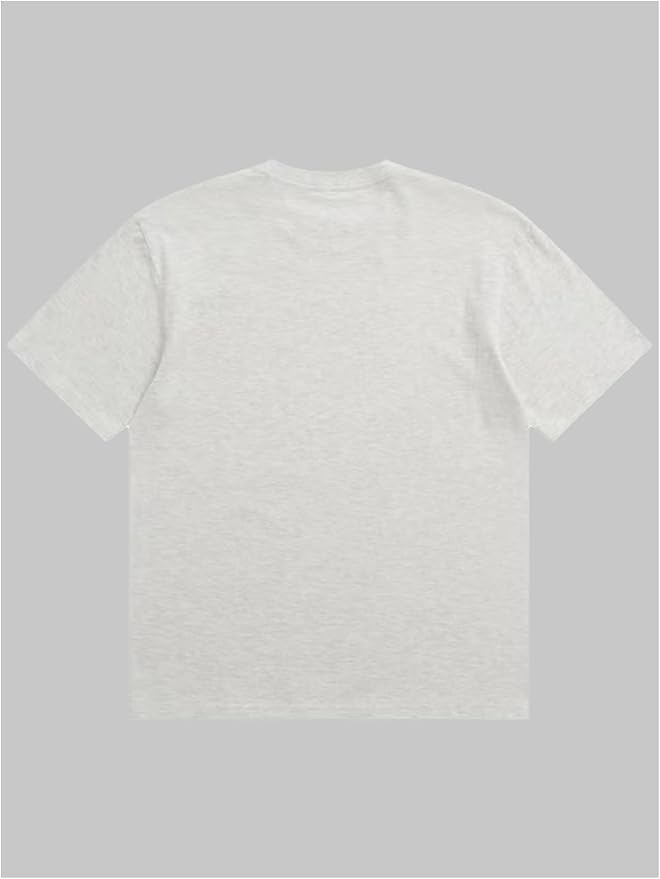 Verdusa Women's Lips Print Graphic Tees Y2k T Shirts Summer Crew Neck Vintage Going Out Tops