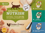 Rachael Ray Nutrish Premium Wet Cat Food, Chicken Lovers Variety Pack, Grain Free, 2.8 Oz. Tub, Pack Of 12