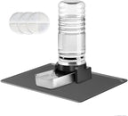 Marchul 1.9 Gallon Dog Water Dispenser, Automatic Dog Water Dispenser with Placemat and Stainless Steel Bowl, Large Gravity Pet Bowl for Dogs Medium to Large (3 Filters) 7.2L