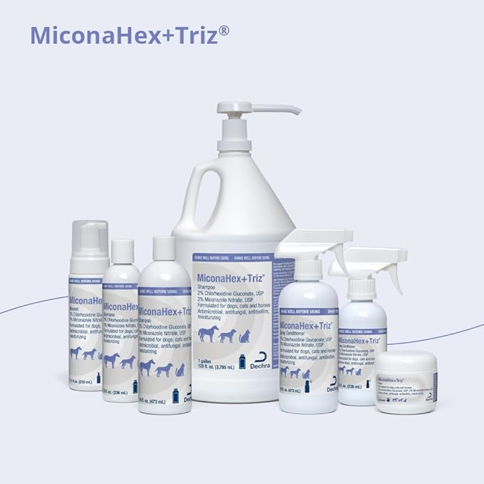 MiconaHex+Triz Spray for Dogs, Cats and Horses, 16 fl oz