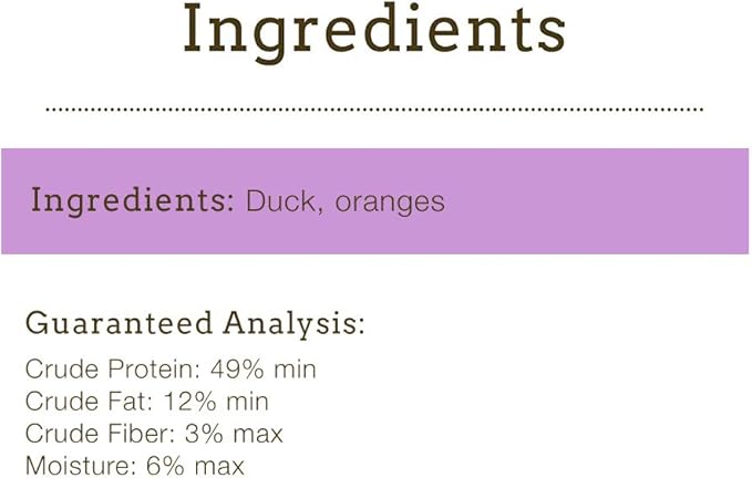 Herbsmith Sassy Cat Treats - Freeze Dried Duck Treats - All Natural Treats for Cats - Limited Ingredient Cat Treat Grain-Free -1.25 oz