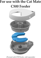 Cat Mate Replacement Ice Packs for Automatic Feeders - Compatible with The C500 Pet Feeder (Pack of 2)