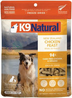 K9 Natural - Grain Free Freeze Dried Dog Food Topper - Chicken, 3.5oz