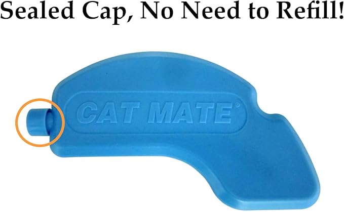 Cat Mate Replacement Ice Packs for Automatic Feeders - Compatible with The C500 Pet Feeder (Pack of 2)