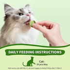 3.8oz Cat Grass Sticks for Hairball Remedy and Teeth Cleaning, Chicken Flavored Hairball Treats for Cats, Natural Freeze Dried for Indoor Cats