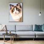 1 Pcs White Cat Scat Mat with 16 Garden Staples, 1FT Width × 13FT Length Cat Repellent Mat, Cat Deterrent Mat for Indoor and Outdoor to Keep Pet Away