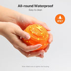 Interactive Dog Toys Balls Moving - Smart Automatic Bouncing Interactive Dog Ball, Durable Pet-Safe E-TPU Material, IPX7 Waterproof, Anti Boredom Dog Toys to Keep Them Busy for Large and Small Dogs