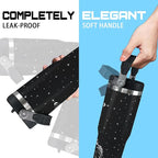 Cat Tumbler With Lid and Straw - 30oz Stainless Steel Cute Water Bottle Cup - Funny Gifts for Women