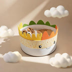 Cute Cat Beds Kitten Beds, Soft Small Dog Beds, Washable Pet Beds for Puppy and Kitty, Funny Burrito Shape, 20 Inch