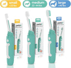 Dog Toothbrush | Innovative Eletrolytic Technology | Improves Oral Health & Reduces Bad Breath | No Vibrations & Silent Teeth Cleaning Brush | No Toothpaste Needed | Dog Teeth Cleaning Kit