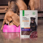 ULTIMATE PET NUTRITION Nutra Complete Freeze Dried Raw Dog Food, Veterinarian Formulated with Antioxidants, Prebiotics & Amino Acids (5 Ounce, Pork)