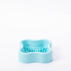 Silicone Slow Feeder Dog Bowl, Non-Slip Pet Food Dish for Small & Medium Dogs, Interactive Slow Eating Bowl, Puzzle Toy for Pets Food Training, Healthy Eating Aid, Anti-Choking