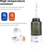 52oz Travel Dog Water Bottle Portable - Contain Within Dog Water Bowl, Pet Supplies & Camping Essentials