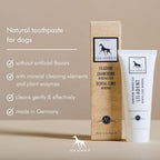 Toothpaste for Dogs - Natural Tooth Cleaning with Coconut Oil, Turmeric & Papaya Extract, Gentle & Effective, for Plaque, Tartar & Bad Breath, LILADENT Dental-Care Mineral by LILA LOVES IT, 75 ml