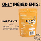 Winnie Lou Organic Jerky Dog Treats - Human Grade, Made in USA - All Natural, Healthy (Turkey Jerky)