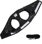 Travel Cat Harness and Leash Set - Adjustable Fit Mesh Cat Harness and Reflective Strap - Comfort Walking Vest for Kitten for Outdoor Walking, Hiking (Small, Black)