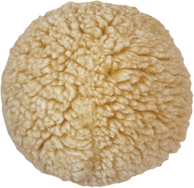 HuggleHounds Plush Ball Dog Toy - Dog Fuzzy Ball Toy, Durable Stuffed Soft Plush for Small and Large Breeds - 4" HuggleFleece, Small