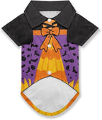 Halloween Dog Shirt Dog Clothes for Small Dogs Boy Girl Cat Clothes Soft Puppy Outfit Adorable Pet T-Shirts Kitten Costume Apparel Breathable Summer Female Male Puppy Shirts