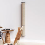 40" Wall Mounted Cat Scratcher, Sisal Scratching Post