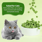 3.8oz Cat Grass Sticks for Hairball Remedy and Teeth Cleaning, Chicken Flavored Hairball Treats for Cats, Natural Freeze Dried for Indoor Cats